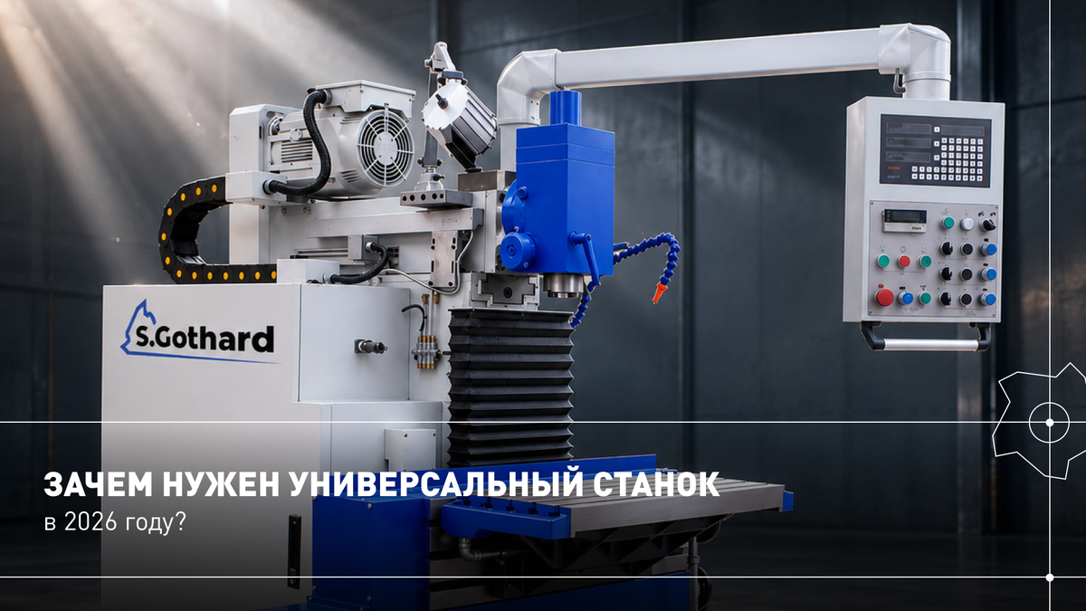 Зачем нужен универсальный станок в 2026 году?